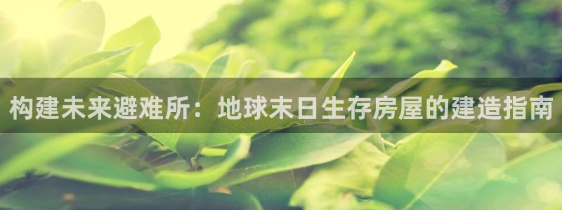 威九國(guó)際免費(fèi)版：構(gòu)建未來(lái)避難所：地球末日生存房屋的建造指南
